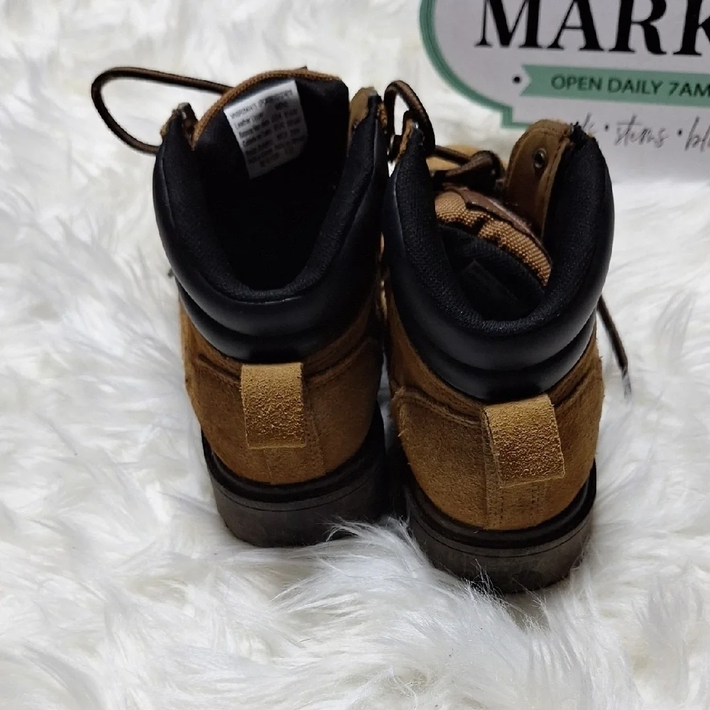 Brahma Tan and Black Boots